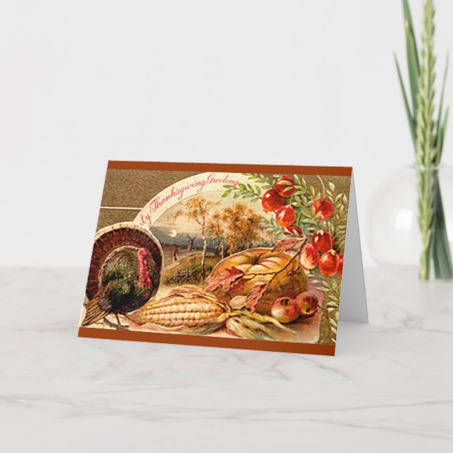 Cartão De Festividades Presente gracioso (Frente)