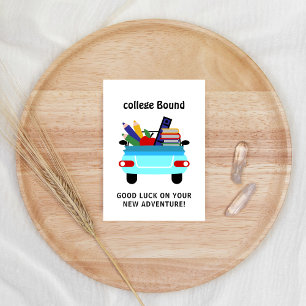 Cartão De Festividades presente um pouco engraçado de volta para o estuda