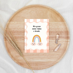 Cartão De Festividades presente um pouco engraçado de volta para o estuda