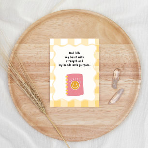 Cartão De Festividades presente um pouco engraçado de volta para o estuda