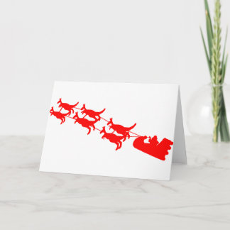Cartão De Festividades Presentes australianos do Natal!
