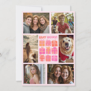 Cartão De Festividades Presentes Bonitos Apresentam FOTO PERSONALIZADA 6 