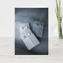 Cartão De Festividades Presentes Brancos