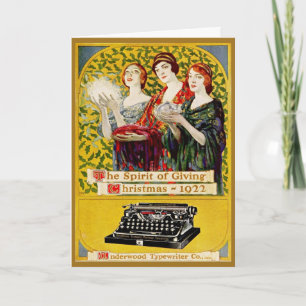 Cartão De Festividades Presentes de Natal