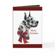 Presentes de Natal de Harlequin Great Dane