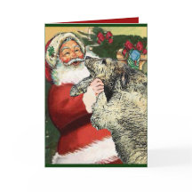 Presentes de Natal do Wolfhound Irlandês