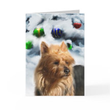 Presentes de Natal Terrier australianos