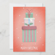 Presentes de Natal Vermelhos Feliz Natal Sem Foto