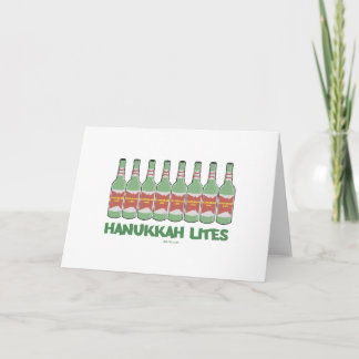CARTÃO DE FESTIVIDADES PRESENTES ENGRAÇADOS DE CHANUKAH HANUKKAH LITES