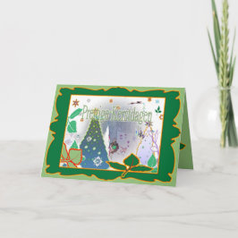 Cartão De Festividades prettige Kerstdagen