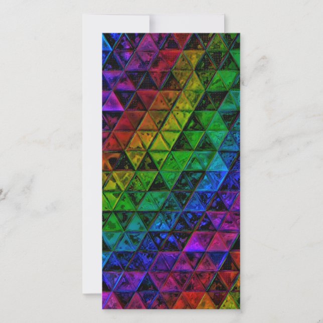 Cartão De Festividades Pride Glass (Frente)