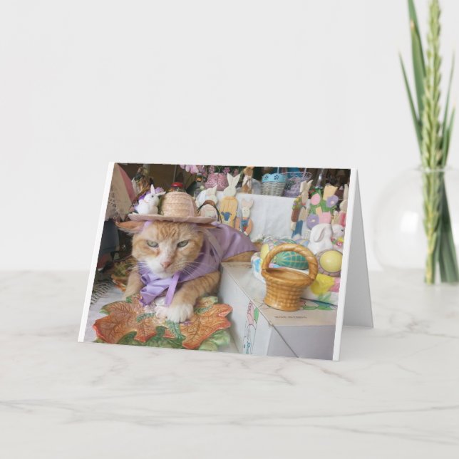 Cartão De Festividades Primavera Claude (Frente)