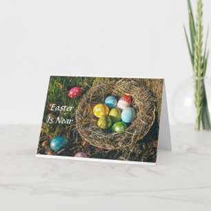 CARTÃO DE FESTIVIDADES **PRIMAVERA** E ENTÃO **PÁSCOA** DOIS MOTIVOS PA