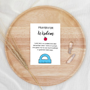 Cartão De Festividades Primeiro Dia de Oração Escolar Bênção