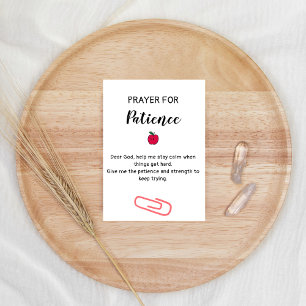 Cartão De Festividades Primeiro Dia de Oração Escolar Bênção