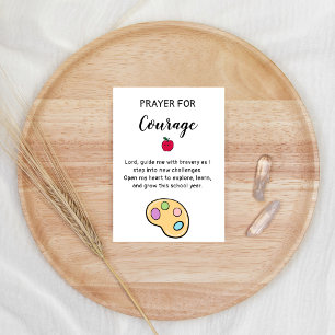Cartão De Festividades Primeiro Dia de Oração Escolar Bênção