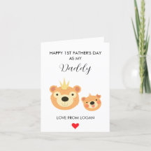 Primeiro Dia de os pais Como Meu Urso De Corte Per