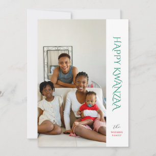 Cartão De Festividades Primeiro Natal do Bebê Foto de Família