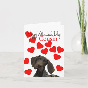 Cartão De Festividades Primo Glossy Namorados Grizzly Puppy Amor