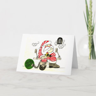 CARTÃO DE FESTIVIDADES PRISON SANTA