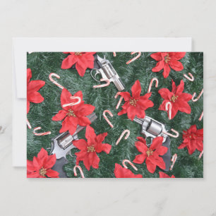 Cartão De Festividades Pro Gun Natal