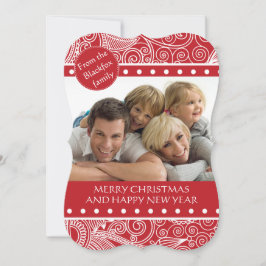 Cartão De Festividades Produtos de saudação da Flower Jungle Season