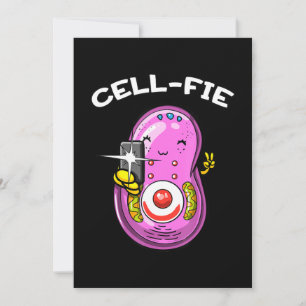 Cartão De Festividades Professor de Ciência em Biologia Celular Ensino E