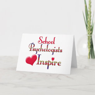 Cartão De Festividades Psicólogos Escolares Inspire
