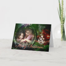 Quadro de Fotos do Ornament Clássico Feliz Natal