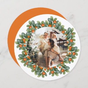 Cartão De Festividades Quadro de Fotos Personalizadas da Frota de Ferro d