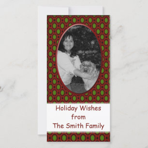 Cartão De Festividades Quadro de Natal