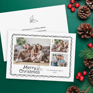 Cartão De Festividades Quadro de Portas Escalonado Whimsical Foto de Nata