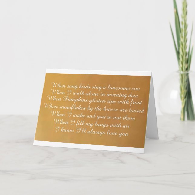 Cartão De Festividades Quando (Frente)