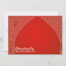 Cartão De Festividades Quatro estrelas de foto sobreposição de cúpula pla