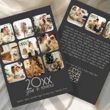 Que Ano 12 Foto Texto Código QR Personalizado