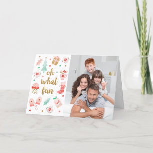 Cartão De Festividades Que bela foto de Natal
