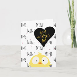 Cartão De Festividades Que Bonita Serás Minha? Galinha Amor + Namorados