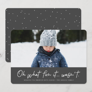 Cartão De Festividades Que divertido não foi engraçado em 2022