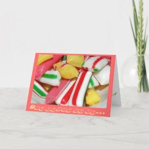 Cartão De Festividades Que doce é...