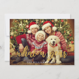 Cartão De Festividades Que escola de fotos de Natal de ano é uma escola