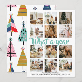 Cartão De Festividades Que Foto de Natal de Ano Personalizada