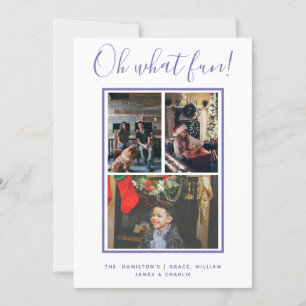 Cartão De Festividades Que Natal Divertido Personalizado