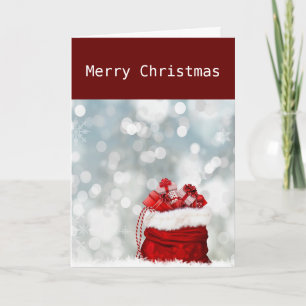 CARTÃO DE FESTIVIDADES QUE PAPAIS NOEIS BAG LHE TRAZAM O QUE PRECISA