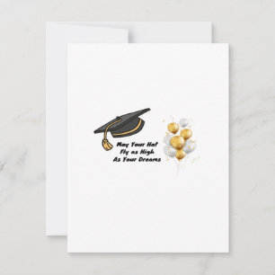 Cartão De Festividades Que Seu Chapéu Voe Tão Alto Quanto Seus Sonhos