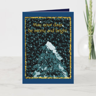 Cartão De Festividades Que seus dias sejam felizes