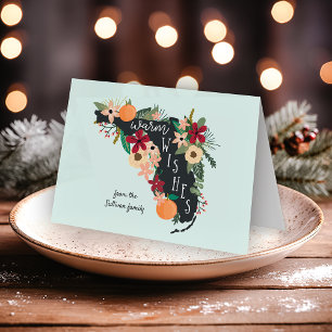 Cartão De Festividades Queijos Quentes Da Flórida