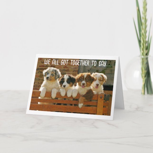 CARTÃO DE FESTIVIDADES QUER SER O PRIMEIRO A DIZER "FELIZ NATAL" (Frente)