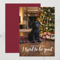 Querido Papai Noel Eu Tentei Ser Bom Foto