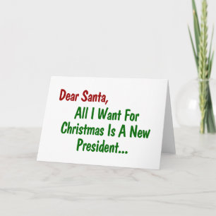 Cartão De Festividades Querido Papai Noel Tudo o que Eu Quero no Natal É 
