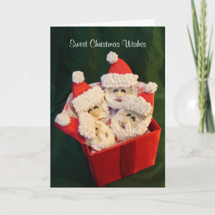 Cartão De Festividades Queridos desejos de Natal